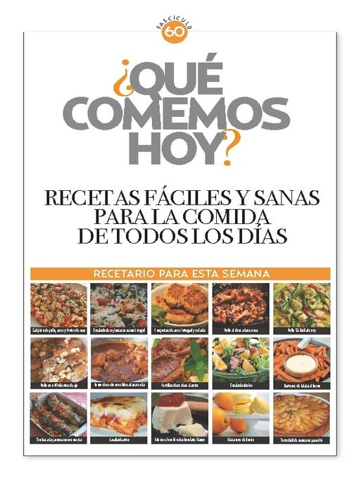 Title details for ¿Qué comemos hoy? by Media Contenidos - Available